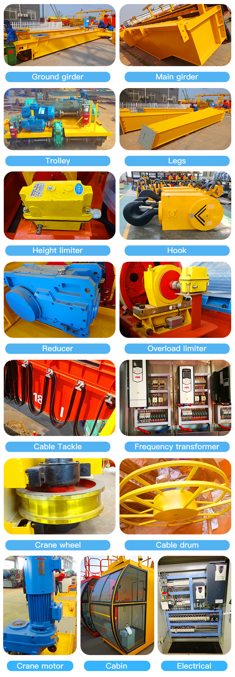 300T Heavy Duty Gantry Crane , Shipyard Gantry Crane Good Wear Resistance