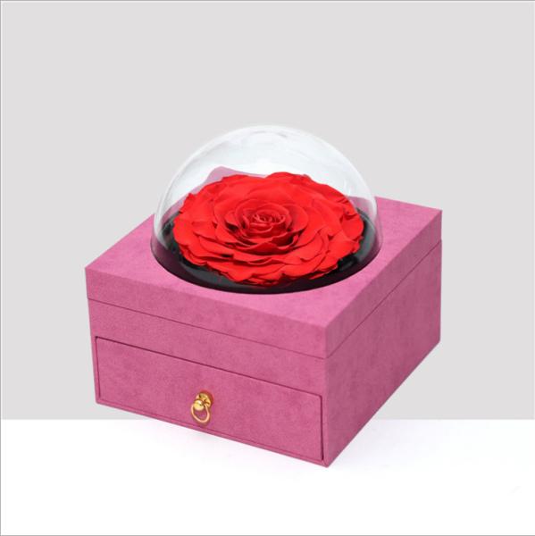 Wholesale immortal roses soft eternity roses preserved rose that last one year