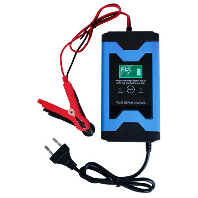 Intelligent 6A 12V Battery Chargers Fast Power Charging Digital LCD Display