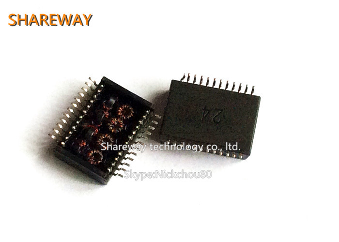 ETH1-460 24 Pin PoE++ Audio Transformers For LTC4266A PSE Controller