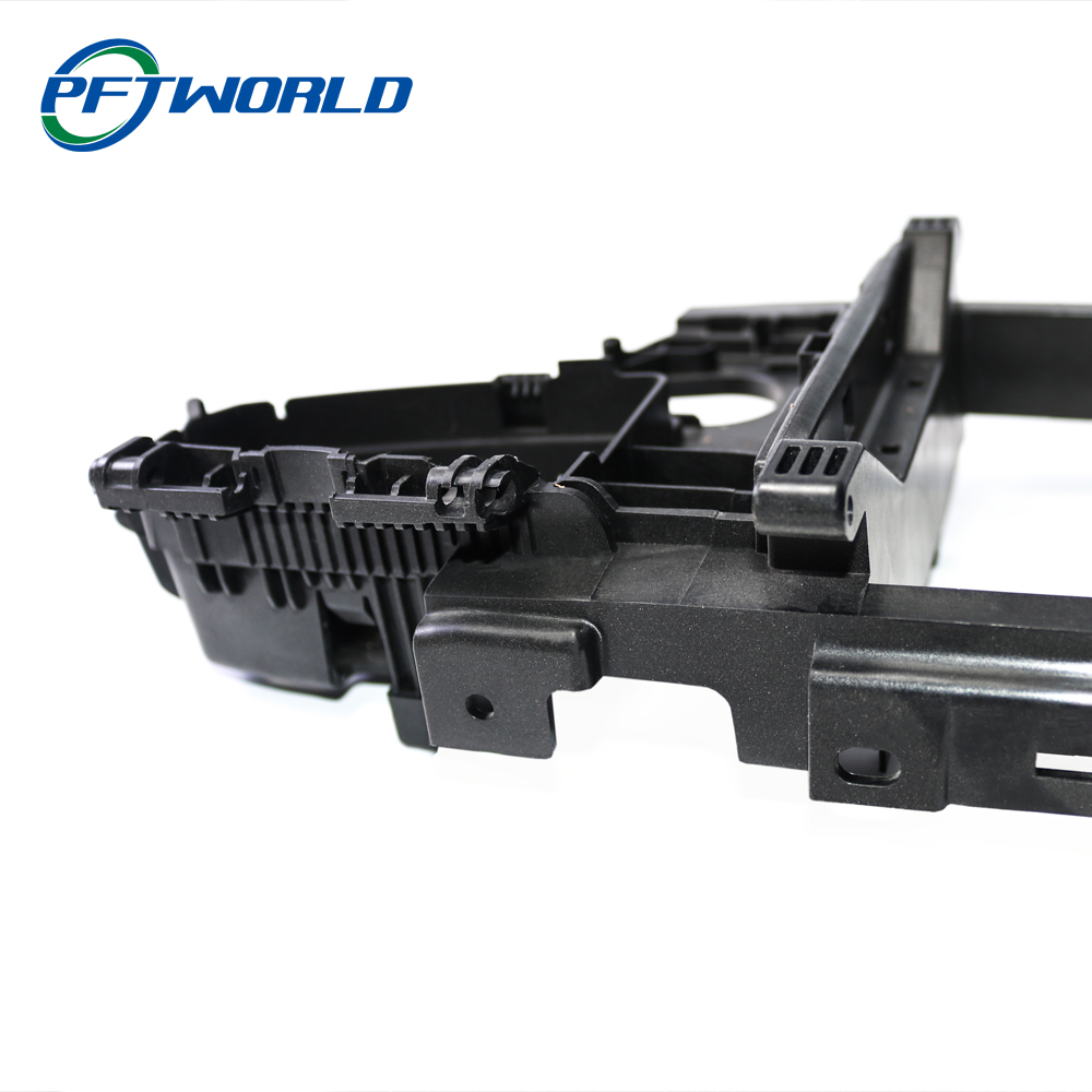 Processing precision injection molded handle parts