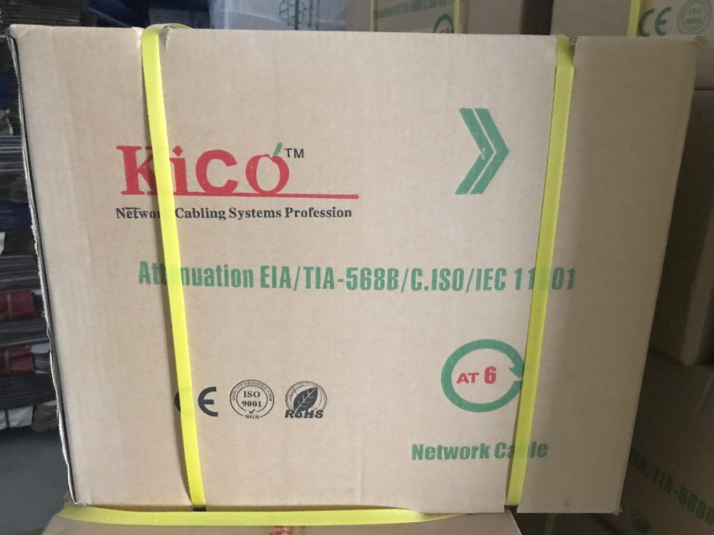 HDPE Insulation Cat6 Utp Ethernet Cable , Outdoor Utp Cable Cat6 23awg