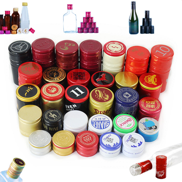 Pilfer Proof Liquor Wine Bottle Cap Seals 15mm Height Custom Made