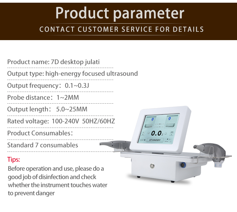 Skin Tightening Ultrasound HIFU Machine