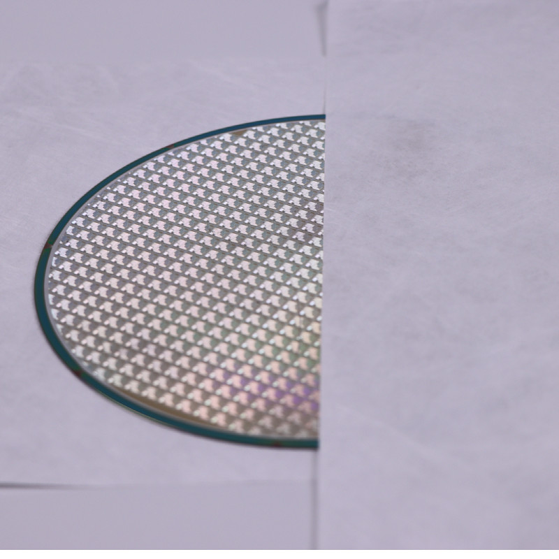 Nonwoven Polyester Cellulose Cleanroom Wipes For Silicon Wafer