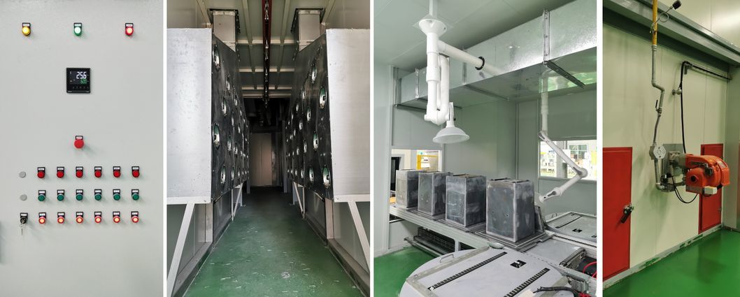 Powder Coating Line Madeinchina for Carbon Steel Sheet with Robot Polish