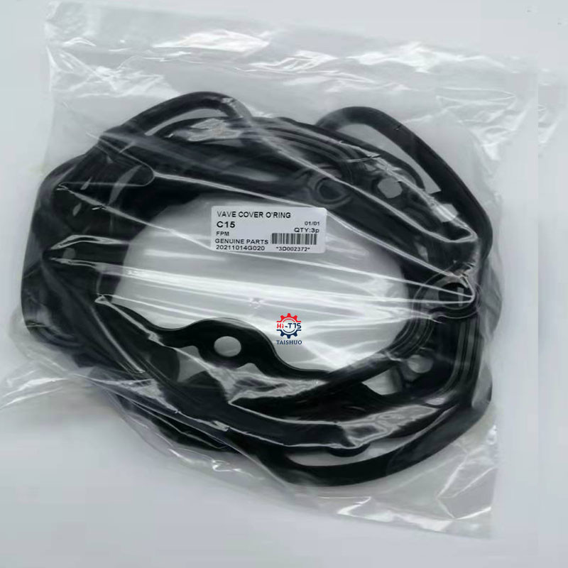 C15 Valve Cover Rubber Gasket 242-9537 O Ring For Excavator 3406E