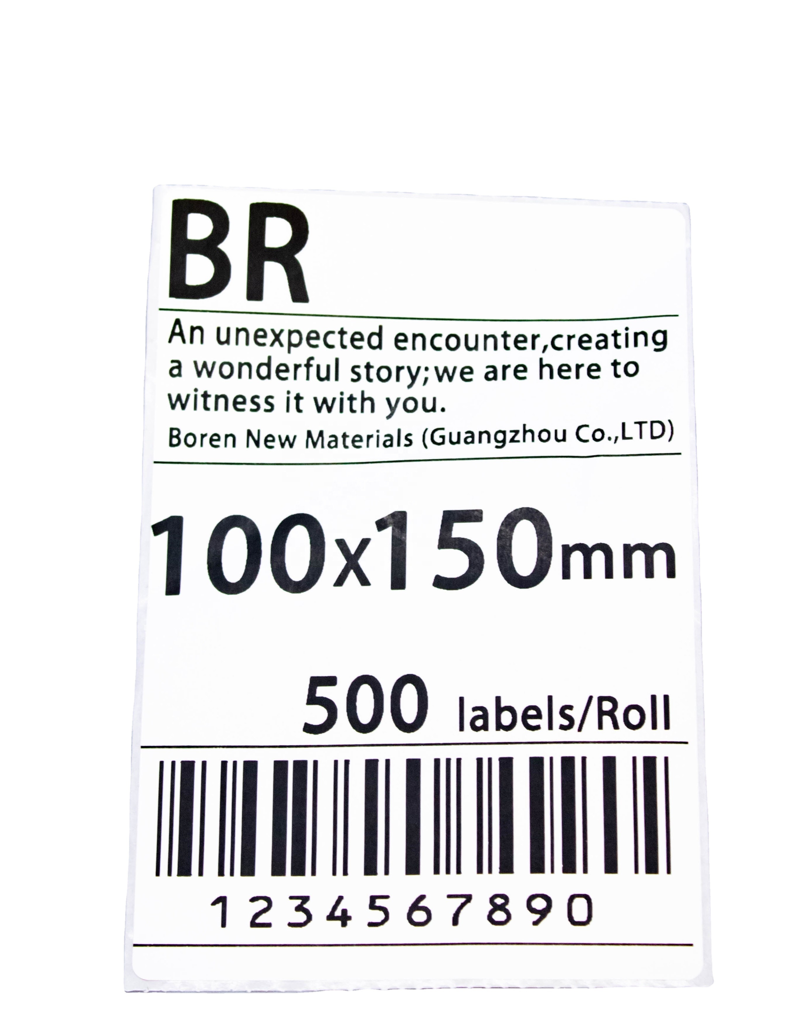 Industrial Logistics Express Paper 100x150 Size Logistics Sheet for Packaging Labels