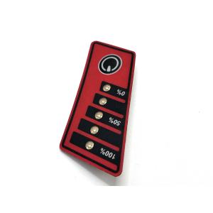 China LED Embeded Backlight Matrix FFC Membrane Switch Panels With Errows on sale