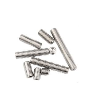 Set Screw Hexagon Socket DIN913 M3 M4 M5 M6 M8 M10 M12 M14 M16 M18 M20 M24 Flat