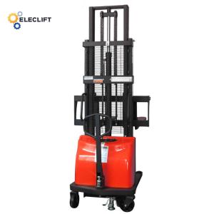  400kg Semi Electric Stacker With 540mm Overall Width 110V/220V Manufactures