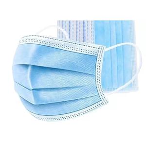 Breathable Disposable Earloop Face Mask Virus Face Shield ISO9001 Approved