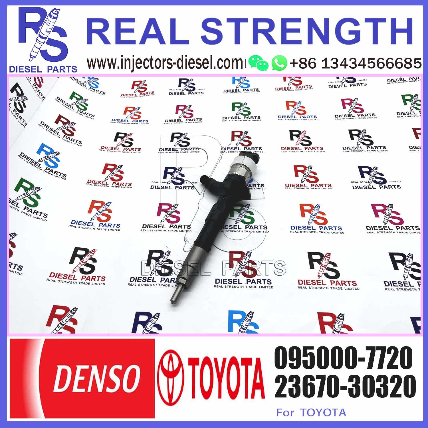 23670-30330 For Factory Engine Parts High Quality Diesel Common Rail Fuel Injector 095000-7830