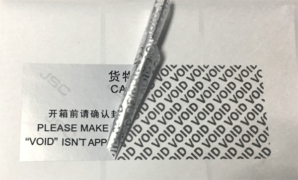 Tamper Proof Seal Sticker Holographic Logo Security Hologram Void Sticker