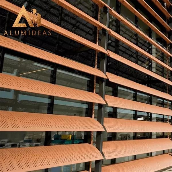 Aluminum Custom Decoration Louver Construction Panel