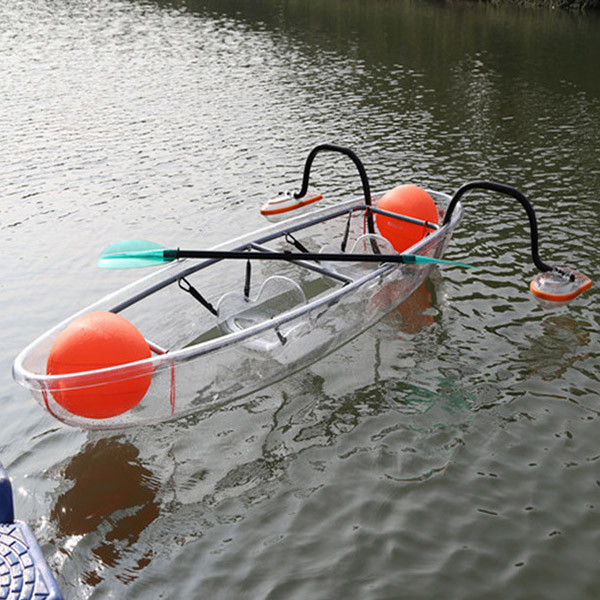 Vacuum Forming Plastic Paddle Boat , Unbreakable Hard Shell Kayak For Competition