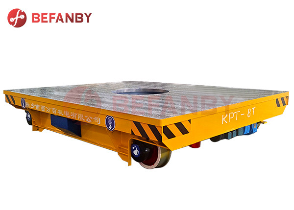 Factory Transfer 5t Rail Guide Shuttle Cart