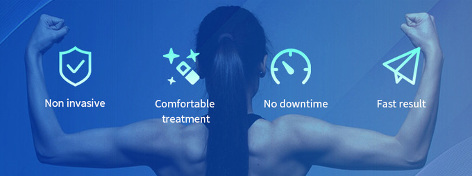 Compact And Portable EMS Sculpting Machine 3-150HZ For Muscle Stimulation