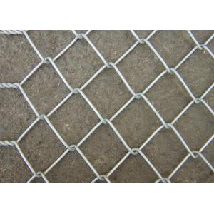 Diamond Wire Mesh Fence 1-4 Inch Openings 1.2-5mm Wire