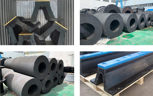 Heavy Duty Marine D Type Rubber Fender For Ship Boat Dock Vessel Protection