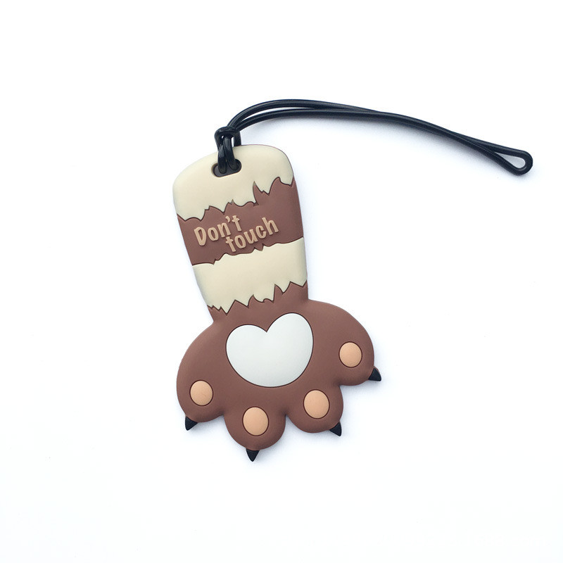 Cute Animal Silicone Luggage Tags Bag Tag Travel ID Labels Tag For Baggage Suitcases Bags Travel Accessories