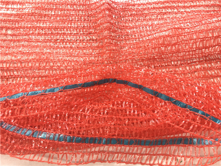 Sample Free and Plastic Vegetable Pack Yellow 50 80 PE Raschel Leno Mesh Bag For Potato