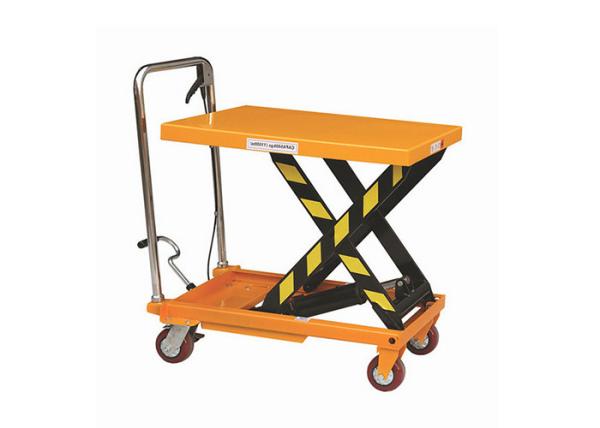 PT150A PT300A PT500A Hand Single Scissor Lift Table Mobile Scissor Table Lift