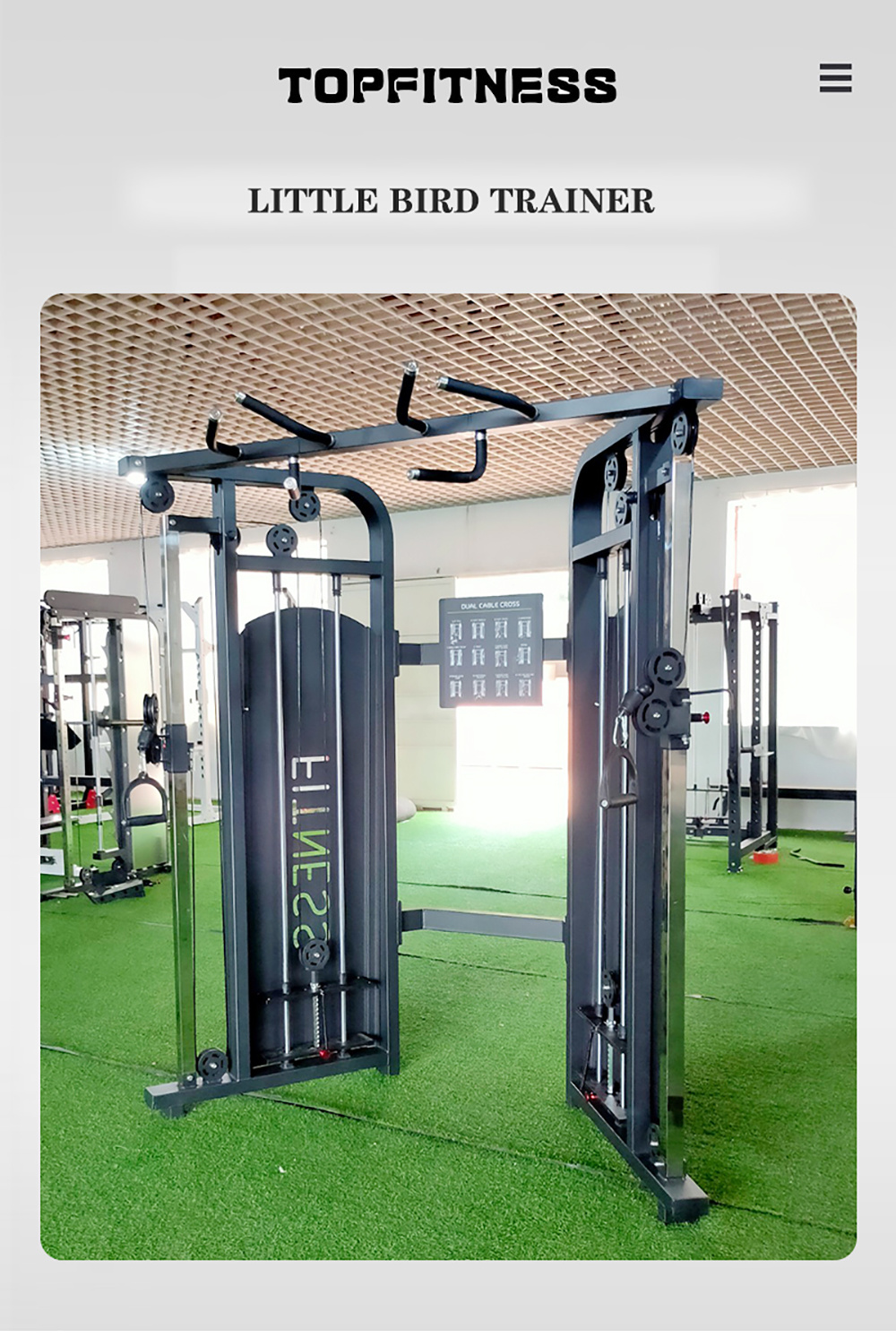 Squat Rack/Smith Machine Commercial Grade Strength Training Machine Commercial Fitness Equipment