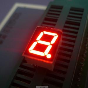 Stable Single Digit 7 Segment LED Display , Common Cathode 14.2mm Seven Segment