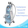 Buy cheap Cryotherapy Coolsculpting Fat Freezing Machine / Vacuum Cavitation RF Body from wholesalers
