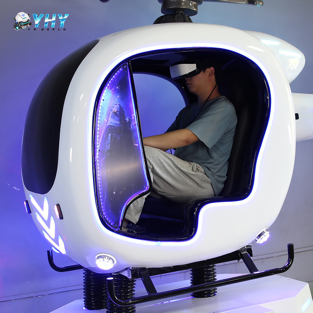 Indoor Playground Helicopter VR Simulator For Kids and Adult