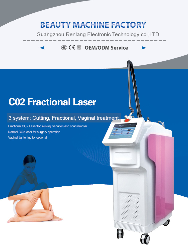 635nm Skin Rejuvenation Laser Machine Medical Co2 Laser Machine 5mw