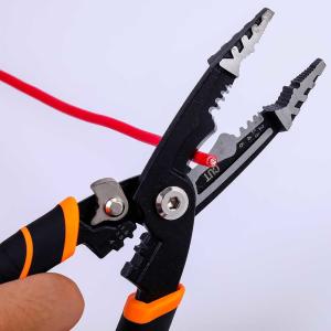 Precise Positioning HRC62 Multifunction Pliers Stripping Gripping Universal Wire
