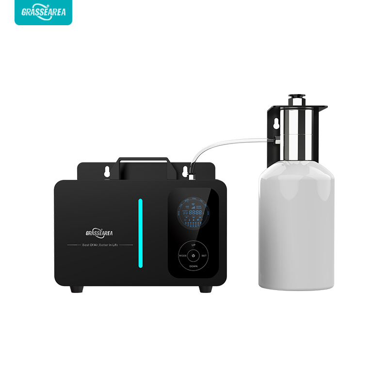 Fragrance Oil Scent Diffuser Machine 110v-220v Connect HVAC System For Hotel Lobby