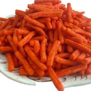 No Additives Chilli Rice Crackers Spicy Shrimp Crackers Strips