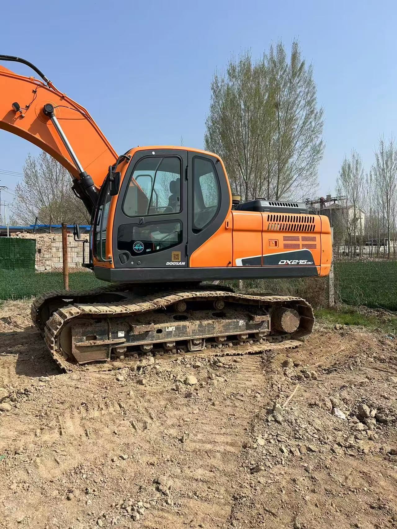 21ton Used Doosan Dx215 Mining Excavator With Strong Power 110KW