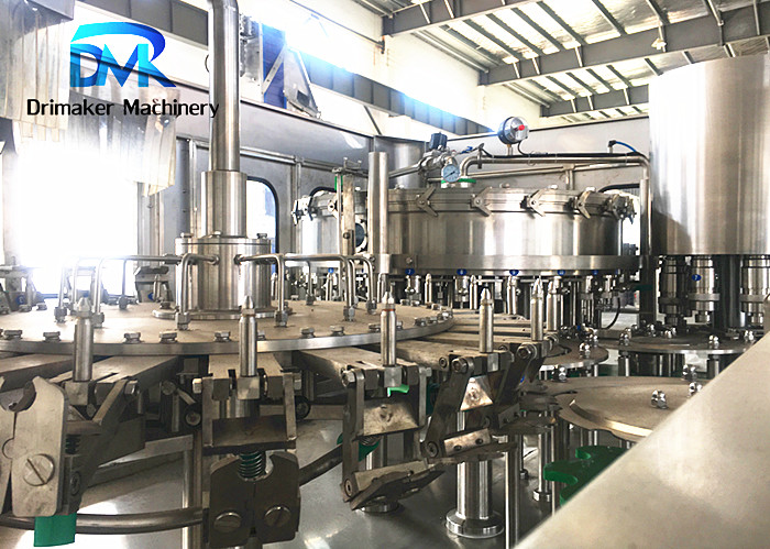 5000BPH 3 In 1 Filling Machine Carbonated Drink PLC Controlled