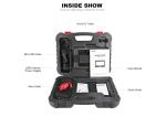 Autel Maxidas DS808 OBD2 Diagnostic Tool Upgrad of DS708 with Full set OBDI