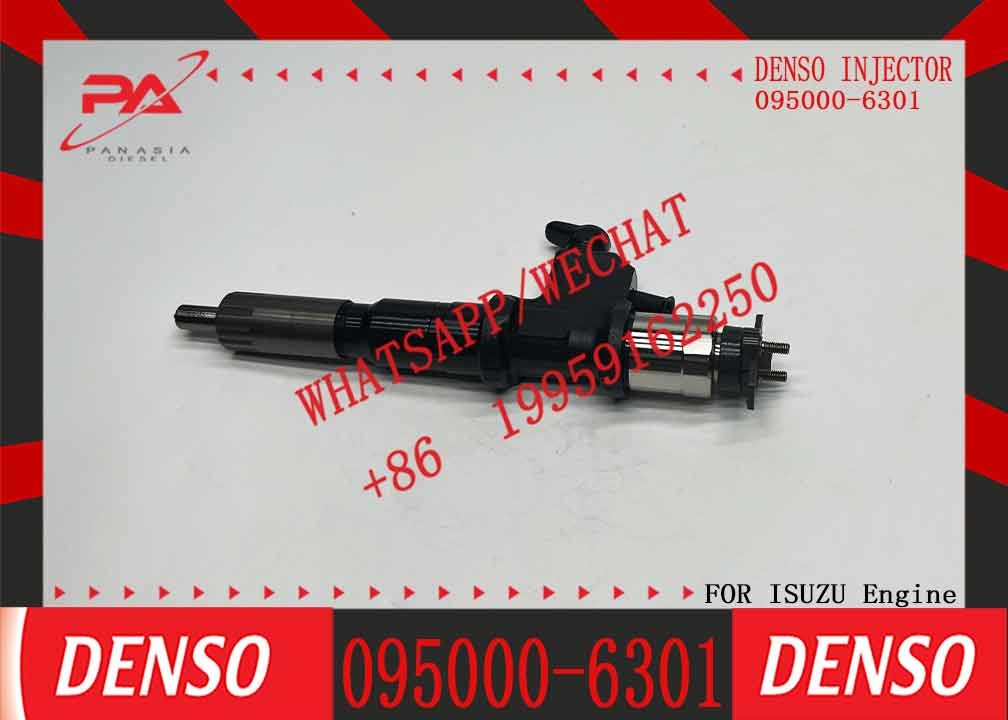 Original Common Rail Fuel Injector 095000-6301 1-15300436-1 for HI-ON 6WF1 6UZ1 engine 095000-6302 1-15300436-2