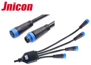  4 Way Y Shape Outdoor Lighting Cable Connectors Male Female 2 Pin For LED Equipment Manufactures
