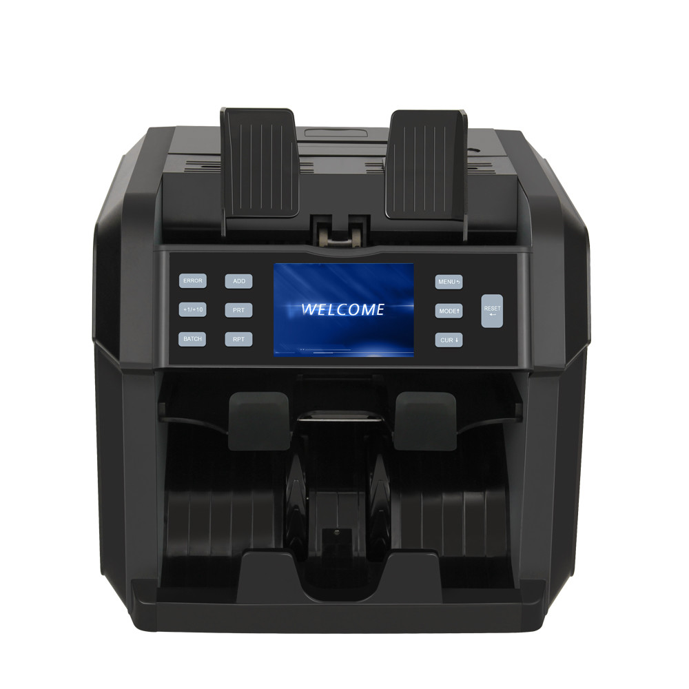 FMD-4200 two pocket sorter mix value counting machine mad USD value counter with built-in printer