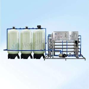 3000L/H Industrial Reverse Osmosis System with PLC Control Manufactures