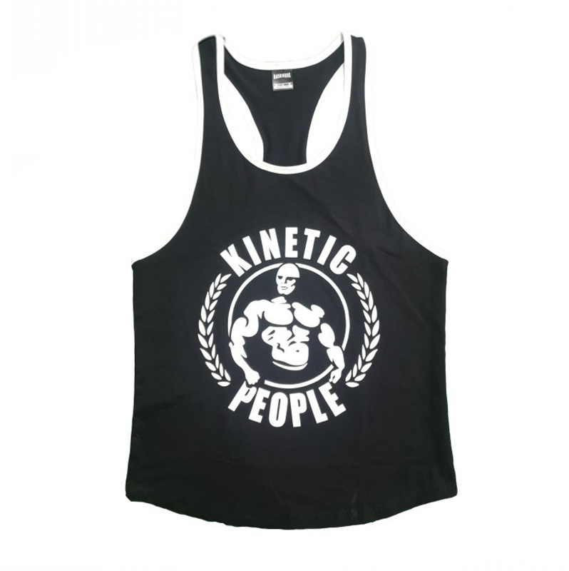 XS-4XL Bodybuilding Mens Gym Undershirts Stringer Vest Men'S Athletic Undershirts