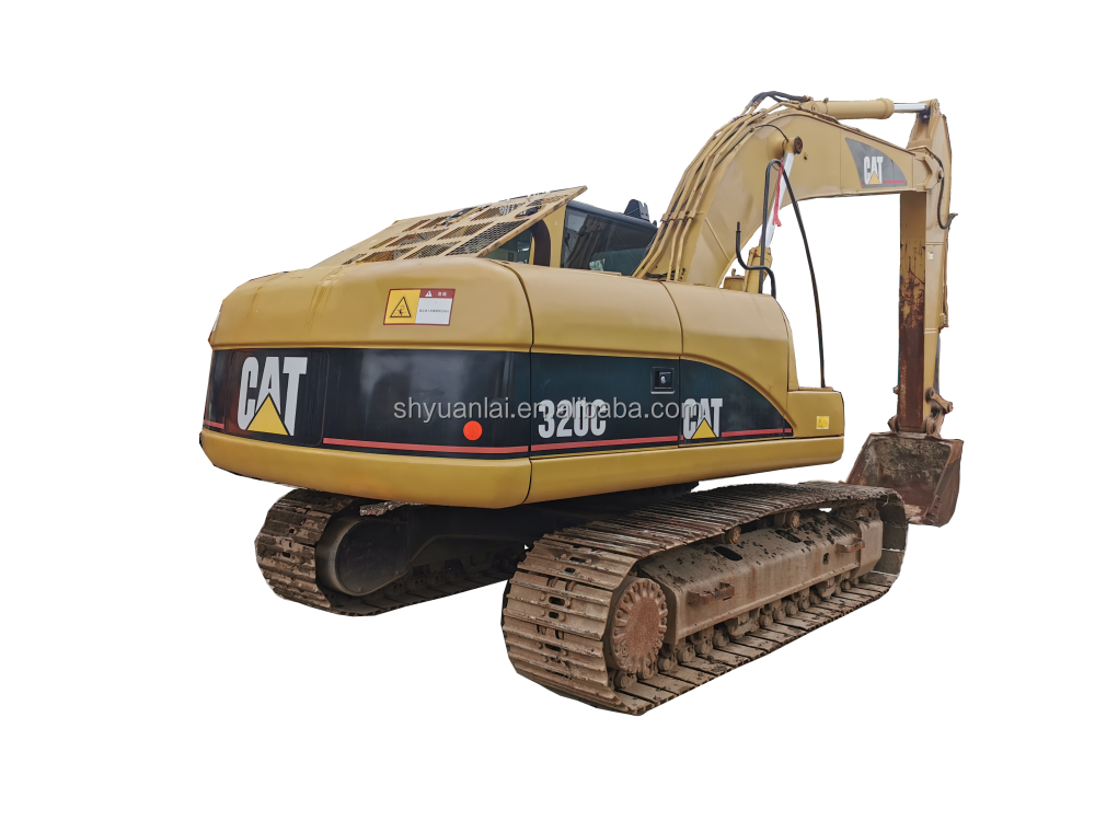 20T CAT 320C Excavator Strong Power and High Work Efficiency for Construction Work