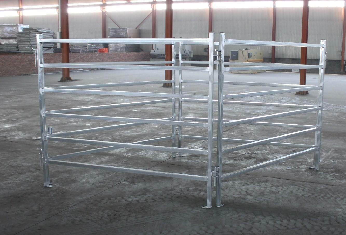 Heavy Duty Cow Fence Panels - 6 Bar Cattle Rail 1.8m High for Au