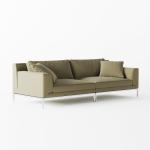 Green Leather Office Sofa Set PU Leather Furniture Modern Sofa Manufactures
