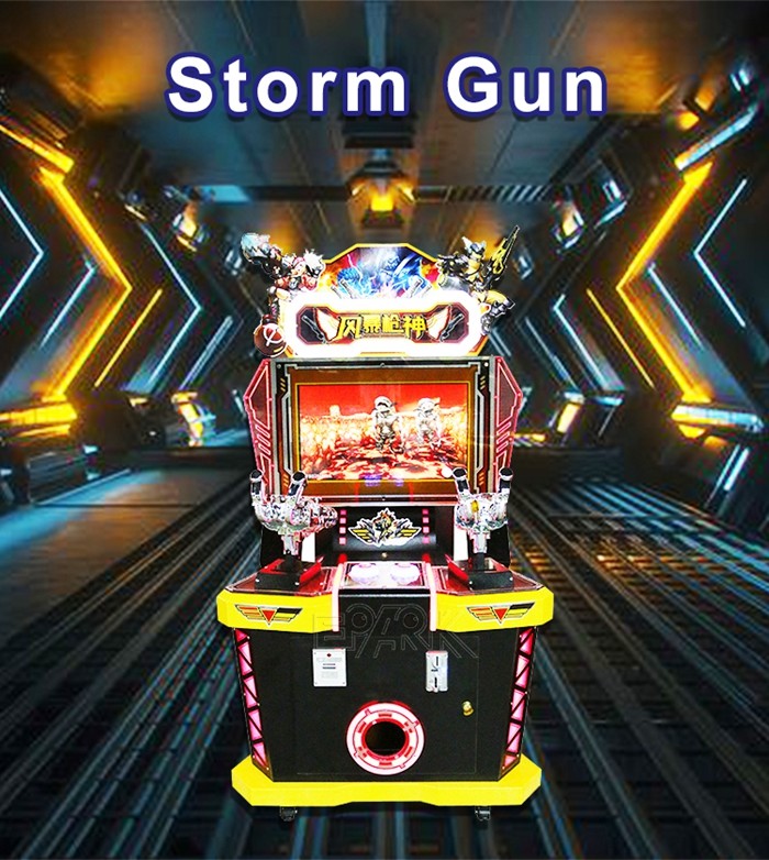 Storm Gun Shooting Coin Amusement Arcade Game Machine Storm Gun Games