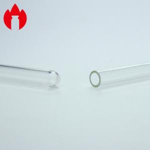 Borosilicate Glass Test Tubes Customized Size Clear Color ISO Certificated