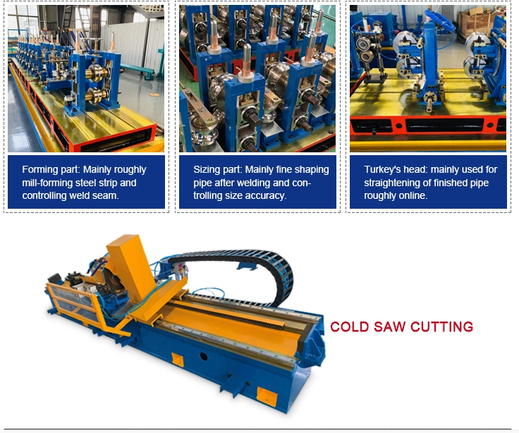 OEM Iron Pipe Making Machine Galvanized Steel Pipe Manufacturing Machine