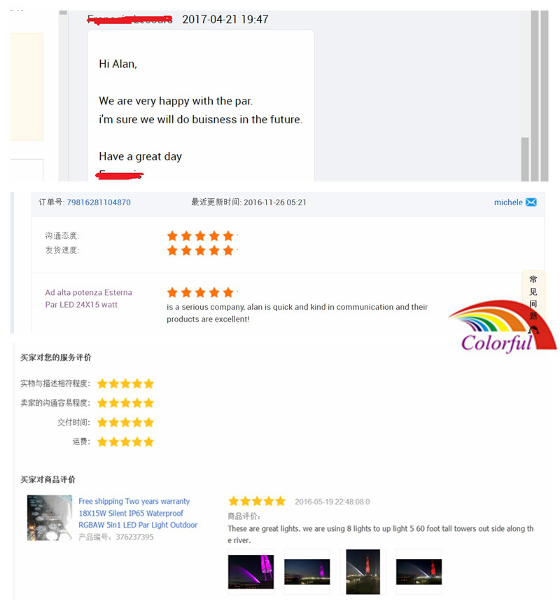 Customer Evaluation